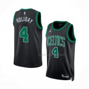 Maillot Boston Celtics Jrue Holiday NO 4 Statement 2022-23 Noir
