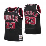 Maillot Enfant Chicago Bulls Michael Jordan NO 23 Retro Noir