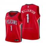 Maillot Enfant New Orleans Pelicans Zion Williamson NO 1 Statement 2019-20 Rouge