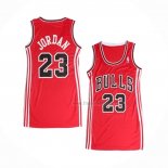Maillot Femme Chicago Bulls Michael Jordan NO 23 Icon Rouge