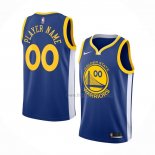 Maillot Golden State Warriors Personnalise Icon 2018-19 Bleu