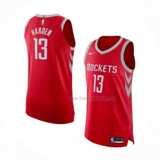 Maillot Houston Rockets James Harden NO 13 Icon Authentique Rouge