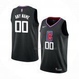 Maillot Los Angeles Clippers Personnalise Statement Noir