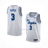 Maillot Los Angeles Lakers Anthony Davis NO 3 Classic 2019-20 Blanc