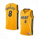 Maillot Miami Heat Maurice Harkless NO 8 Earned 2020-21 Or