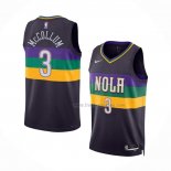 Maillot New Orleans Pelicans C.j. Mccollum NO 3 Ville 2022-23 Volet