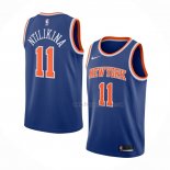 Maillot New York Knicks Frank Ntilikina NO 11 Icon Bleu