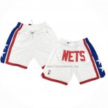 Short Brooklyn Nets Just Don 2019 Blanc