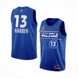 Maillot All Star 2021 Brooklyn Nets James Harden NO 13 Bleu