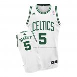 Maillot Boston Celtics Kevin Garnett NO 5 Blanc