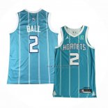 Maillot Charlotte Hornets LaMelo Ball NO 2 Icon Authentique 2020-21 Vert
