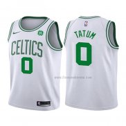 Maillot Enfant Boston Celtics Jayson Tatum NO 0 2017-18 Blanc