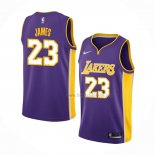 Maillot Los Angeles Lakers LeBron James NO 23 Statement 2018 Volet
