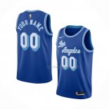 Maillot Los Angeles Lakers Personnalise Hardwood Classics 2020-21 Bleu
