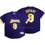 Maillot Manga Corta Los Angeles Lakers Kobe Bryant NO 8 Volet
