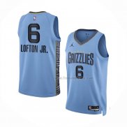 Maillot Memphis Grizzlies Kenneth Lofton JR. NO 6 Statement 2022-23 Bleu