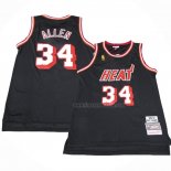 Maillot Miami Heat Ray Allen NO 34 Mitchell & Ness 2012-13 Noir