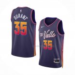 Maillot Phoenix Suns Kevin Durant NO 35 Ville 2023-24 Volet