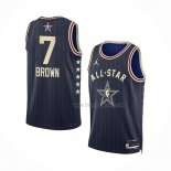 Maillot All Star 2024 Boston Celtics Jaylen Brown NO 7 Bleu