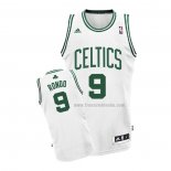Maillot Boston Celtics Rajon Rondo NO 9 Blanc