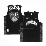 Maillot Brooklyn Nets x AAPE Noir