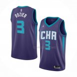 Maillot Charlotte Hornets Terry Rozier III NO 3 Statement Edition Volet