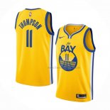Maillot Golden State Warriors Klay Thompson NO 11 Statement Or
