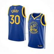 Maillot Golden State Warriors Stephen Curry NO 30 Icon 2022-23 Bleu