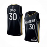 Maillot Golden State Warriors Stephen Curry NO 30 Select Series 2022 Noir