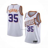 Maillot Phoenix Suns Kevin Durant NO 35 Association 2023-24 Blanc