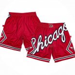 Short Chicago Bulls Mitchell & Ness Rouge