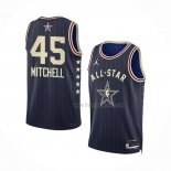 Maillot All Star 2024 Cleveland Cavaliers Donovan Mitchell NO 45 Bleu