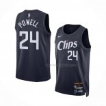 Maillot Los Angeles Clippers Norman Powell NO 24 Ville 2023-24 Bleu