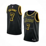 Maillot Los Angeles Lakers Carmelo Anthony NO 7 Ville Noir