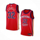 Maillot New Orleans Pelicans Ej Liddell NO 32 Statement 2023-24 Rouge