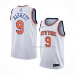 Maillot New York Knicks RJ Barrett NO 9 Association Blanc