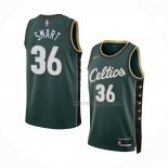 Maillot Boston Celtics Marcus Smart NO 36 Ville 2022-23 Vert