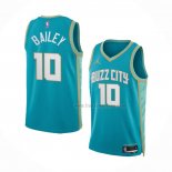 Maillot Charlotte Hornets Amari Bailey NO 10 Ville 2023-24 Vert