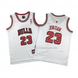 Maillot Enfant Chicago Bulls Michael Jordan NO 23 Blanc