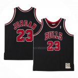 Maillot Enfant Chicago Bulls Michael Jordan NO 23 Mitchell & Ness 1997-98 Noir
