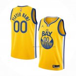 Maillot Golden State Warriors Personnalise Statement Or