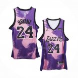Maillot Los Angeles Lakers Kobe Bryant NO 24 Fashion Royalty Volet