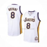 Maillot Los Angeles Lakers Kobe Bryant NO 8 Mitchell & Ness 2003-04 Blanc