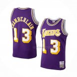 Maillot Los Angeles Lakers Wilt Chamberlain NO 13 Mitchell & Ness 1971-72 Volet