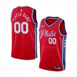 Maillot Philadelphia 76ers Personnalise Statement Rouge