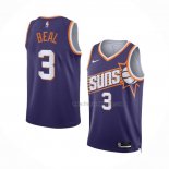 Maillot Phoenix Suns Bradley Beal NO 3 Icon 2023-24 Volet