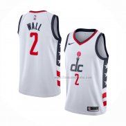 Maillot Washington Wizards John Wall NO 2 Ville 2019-20 Blanc