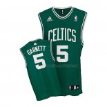 Maillot Boston Celtics Kevin Garnett NO 5 Vert