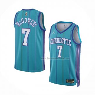 Maillot Charlotte Hornets Bryce Mcgowens NO 7 Classic 2023-24 Vert