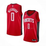 Maillot Houston Rockets Russell Westbrook NO 0 Icon 2019-20 Rouge